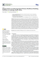 Impact of IoT on Achieving Smart Primary Healthcare Building Facilities in Gauteng, South Africa
