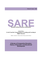 Covid-19 and the Transformation of Teaching and Learning in Higher Education A Review of Comparative Education, History of Education and Educational Development Southern African Review of Education