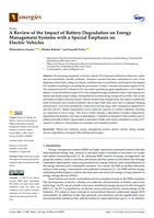 A Review of the Impact of Battery Degradation on Energy Management Systems with a Special Emphasis on Electric Vehicles
