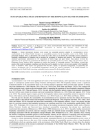 SUSTAINABLE PRACTICES AND BENEFITS IN THE HOSPITALITY SECTOR OF ZIMBABWE