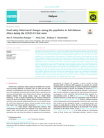 Food safety behavioural changes among the population in Sub-Saharan Africa during the COVID-19 first wave