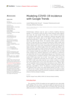 Modeling COVID-19 incidence with Google Trends