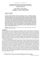 Key performance areas and indicators perceived to be critical for Information Science roles in the Fourth Industrial Revolution