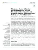 Microwave Plasma Enhancing Mg-Based Hydrogen Storage: Thermodynamics Evaluation and Economic Analysis of Coupling SOFC for Heat and Power Generation