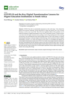 COVID-19 and the Key Digital Transformation Lessons for Higher Education Institutions in South Africa