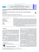 Synthesis and characterization of SnO2 thin films using metalorganic precursors