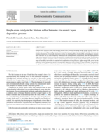 Single-atom catalysts for lithium sulfur batteries via atomic layer deposition process