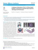 Continuous Fabrication of Ti3C2Tx MXene-Based Braided Coaxial Zinc-Ion Hybrid Supercapacitors with Improved Performance