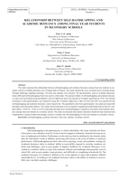 Relationship between self-handicapping and academic buoyancy among final year students in secondary schools