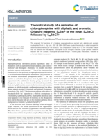 Theoretical study of a derivative of chlorophosphine with aliphatic and aromatic Grignard reagents: S N 2@P or the novel S N 2@Cl followed by S N 2@C?