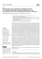 Postharvest Losses in Quantity and Quality of Pear (cv. Packham's Triumph) along the Supply Chain and Associated Economic, Environmental and Resource Impacts