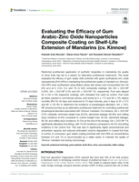 Evaluating the Efficacy of Gum Arabic-Zinc Oxide Nanoparticles Composite Coating on Shelf-Life Extension of Mandarins (cv. Kinnow)