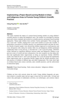Implementing a Project-Based Learning Module in Urban and Indigenous Areas to Promote Young Children's Scientific Practices