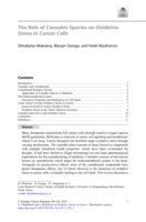 The Role of Cannabis Species on Oxidative Stress in Cancer Cells