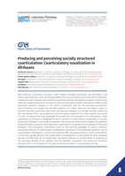 Producing and perceiving socially structured coarticulation: Coarticulatory nasalization in Afrikaans