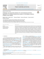 Challenges and advocated solutions for environmental protection legislation for building infrastructure projects in developing countries: Evidence from Zambia