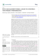 Data management risk : a bane to construction project management