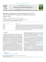 Retrospective determination of fallout radionuclides and 236 U/ 238 U, 233 U/ 236 U and 240 Pu/ 239 Pu atom ratios on air filters from Vienna and Salzburg, Austria