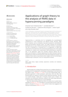 Applications of graph theory to the analysis of fNIRS data in hyperscanning paradigms