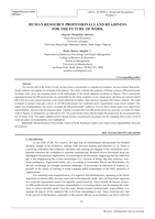 HUMAN RESOURCE PROFESSIONALS AND READINESS FOR THE FUTURE OF WORK