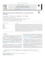 Marketing and family firms: Theoretical roots, research trajectories, and themes