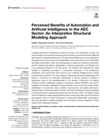 Perceived Benefits of Automation and Artificial Intelligence in the AEC Sector: An Interpretive Structural Modeling Approach