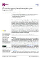 Sovereign Credit Ratings Analysis Using the Logistic Regression Model