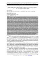 Employability pathways in a sport-for-development programme for girls in a Sub-Saharan impoverished setting