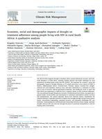 Economic, social and demographic impacts of drought on treatment adherence among people living with HIV in rural South Africa: A qualitative analysis