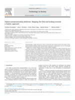 Digital entrepreneurship platforms: Mapping the field and looking towards a holistic approach