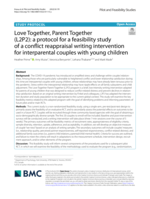 Love Together, Parent Together (L2P2): a protocol for a feasibility study of a conflict reappraisal writing intervention for interparental couples with young children