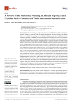 A Review of the Proteomic Profiling of African Viperidae and Elapidae Snake Venoms and Their Antivenom Neutralisation