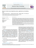 Review of atomic layer deposition process, application and modeling tools