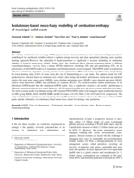 Evolutionary-based neuro-fuzzy modelling of combustion enthalpy of municipal solid waste