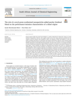 The Role of a Novel green synthesized Nanoparticles added Parsley Biodiesel Blend on the Performance-Emission Characteristics of a Diesel Engine