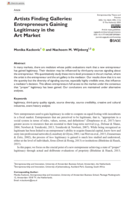 Artists Finding Galleries: Entrepreneurs Gaining Legitimacy in the Art Market