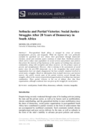 Setbacks and Partial Victories: Social Justice Struggles After 28 Years of Democracy in South Africa