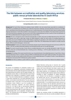 The link between accreditation and quality laboratory services: public versus private laboratories in South Africa
