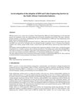 Structural equation model of the barriers to preliminary and sustained BIM adoption in a developing country
