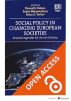 Social policy in changing European societies: research agendas for the 21st century