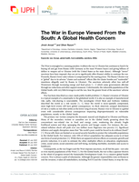 The War in Europe Viewed From the South: A Global Health Concern