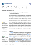 A Review of Mechanisms Used to Improve Community Participation in the Integrated Development Planning Process in South Africa: An Empirical Review
