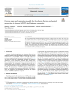 Process maps and regression models for the physio-thermo-mechanical properties of sintered Al7075-Molybdenum composite