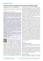 Physical activity and quality of life of patients with fibromyalgia