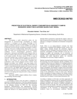 Prediction of electrical energy consumption in university campus residence using FCM-Clustered neuro-fuzzy model