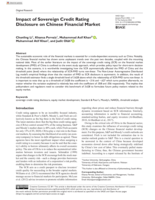 Impact of sovereign credit rating disclosure on Chinese financial market