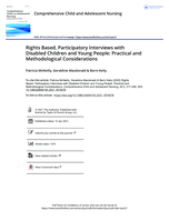 Rights based, participatory interviews with disabled children and young people: Practical and methodological considerations