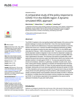 A comparative study of the policy response to COVID-19 in the ASEAN region: A dynamic simulated ARDL approach