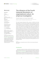 The influence of the Fourth Industrial Revolution on organisational culture: An empirical investigation