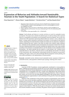 Expression of behavior and attitudes toward sustainable tourism in the youth population: A search for statistical types